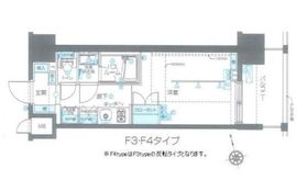 ZOOM品川南 14階 間取り図