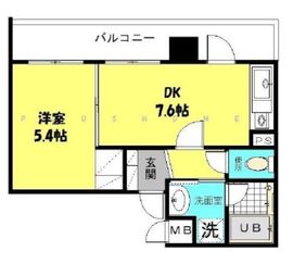 ブリリア文京動坂上 4階 間取り図