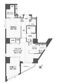 メイクスデザイン渋谷本町 7階 間取り図