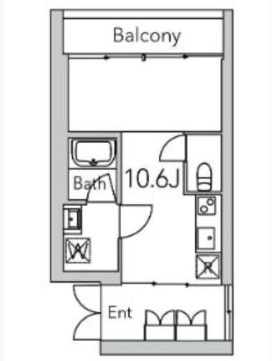 グランデュオ代々木2 (GranDuo YoyogiⅡ) 108 間取り図