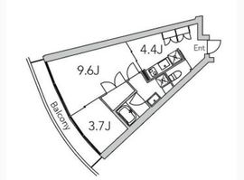 グランデュオ代々木2 (GranDuo YoyogiⅡ) 302 間取り図