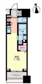 パークフラッツ中目黒 304 間取り図