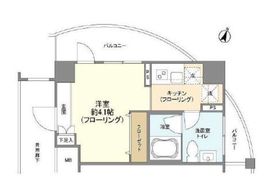 アーバンファースト神楽坂 3階 間取り図