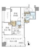 白金ザ・スカイ 11階 間取り図