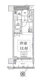 ファミールグラン銀座4丁目オーセンティア 8階 間取り図