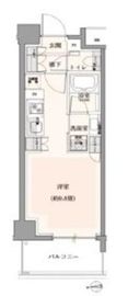 リビオ四谷 5階 間取り図