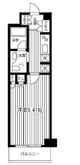 ガーデン目黒南 318 間取り図