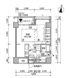 東雲キャナルコートCODAN 18-928 間取り図