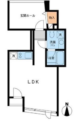 サークル南麻布 101 間取り図