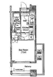 コンフォリア笹塚 306 間取り図