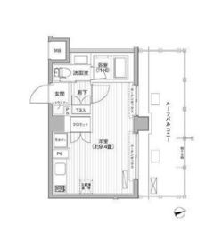 プラネソシエ大森山王 410 間取り図