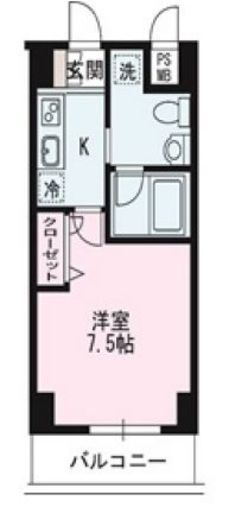 パストラルミラシュン 203 間取り図