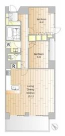 グランドメゾン武蔵小山 3階 間取り図