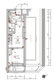 ベルシード門前仲町Ⅲ 4階 間取り図