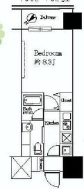 プレシャス渋谷 1002 間取り図