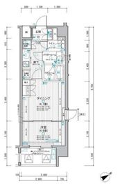 ミリアレジデンス東池袋 1007 間取り図