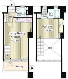 ROKA TERRAZZA （ロカテラーザ） 1304 間取り図
