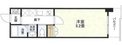 GLOIRE東品川 (グロワール東品川) 602 間取り図