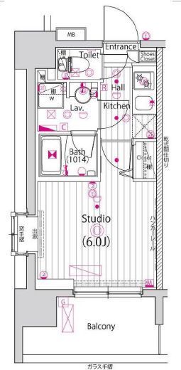 ガーラ・プレシャス大森 10階 間取り図
