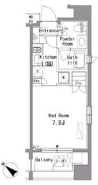 パークアクシス西ヶ原 703 間取り図
