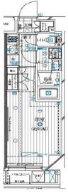 レガリス月島ベイサイドコート 502 間取り図