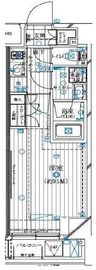 レガリス月島ベイサイドコート 602 間取り図