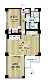 パレロワイヤル南青山 5階 間取り図