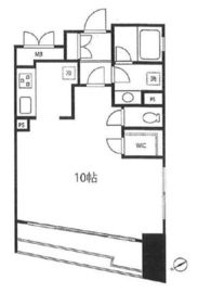 チェスターハウス九段下 802 間取り図