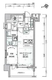 クリオ椎名町アーバンテラスEX 6階 間取り図