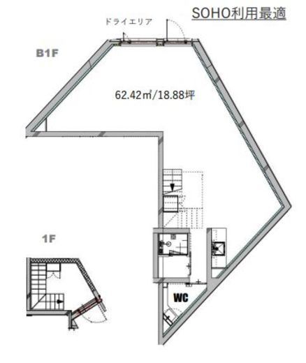 エスセナーリオ三田 102 間取り図