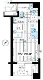 ファミール日本橋浜町グランスイート 4階 間取り図