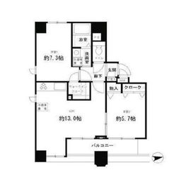 パークヒルズ 703 間取り図