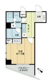 ルシェール赤坂 5階 間取り図