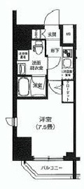 アイルイムーブル御茶ノ水 6階 間取り図