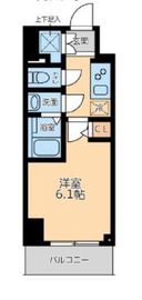 プライマル品川大森海岸 1505 間取り図