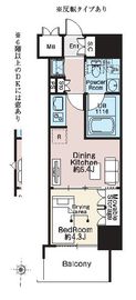 ベルファース森下フォレスト 905 間取り図