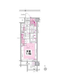 クレヴィア南麻布 1階 間取り図