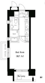 パークキューブ大井町 1405 間取り図