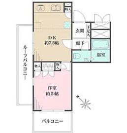 藤和池袋ホームズ 3階 間取り図