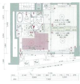 エステムプラザ飯田橋タワーレジデンス 803 間取り図