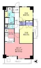 藤和シティスクエア三田ノースウイング 8階 間取り図