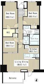 OASE用賀 W205 間取り図