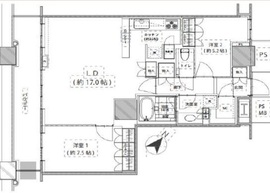 ザ・東京タワーズ シータワー 11階 間取り図