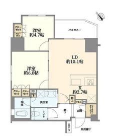 シェフルール文京茗荷谷 3階 間取り図