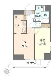 ホープシティ秋葉原 505 間取り図