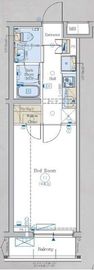 エステムコート元住吉 1階 間取り図