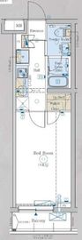 エステムコート元住吉 1階 間取り図