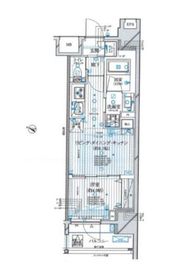 シティインデックス神田 3階 間取り図