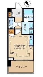 シティタワー新宿 11階 間取り図