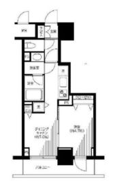 銀座レジデンス伍番館 7階 間取り図